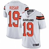 Nike Cleveland Browns #19 Bernie Kosar White NFL Vapor Untouchable Limited Jersey,baseball caps,new era cap wholesale,wholesale hats